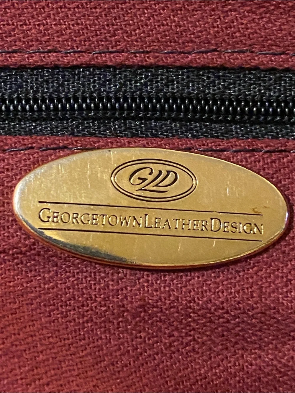 VTG,Georgetown Leather Design Men's Brown Messenger Bag with Dual Front Pockets